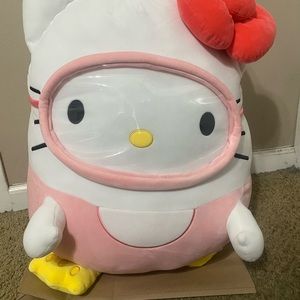 Squishmallows HELLO KITTY scuba  Rare Colab with Sanrio (20”)